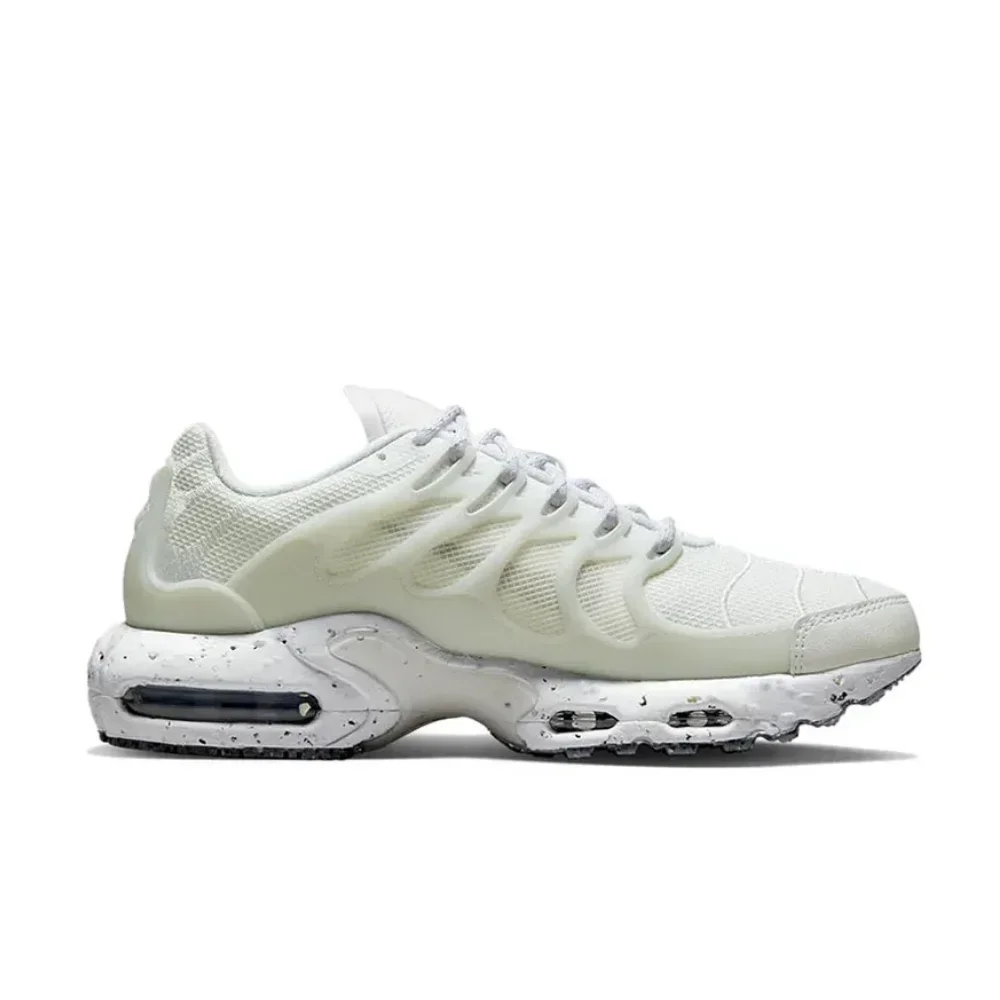 Nike White Air Max Terrascape Plus Fashion Versatile Low Top Casual Running Shoes Comfortable Anti-slip Men's Sneakers