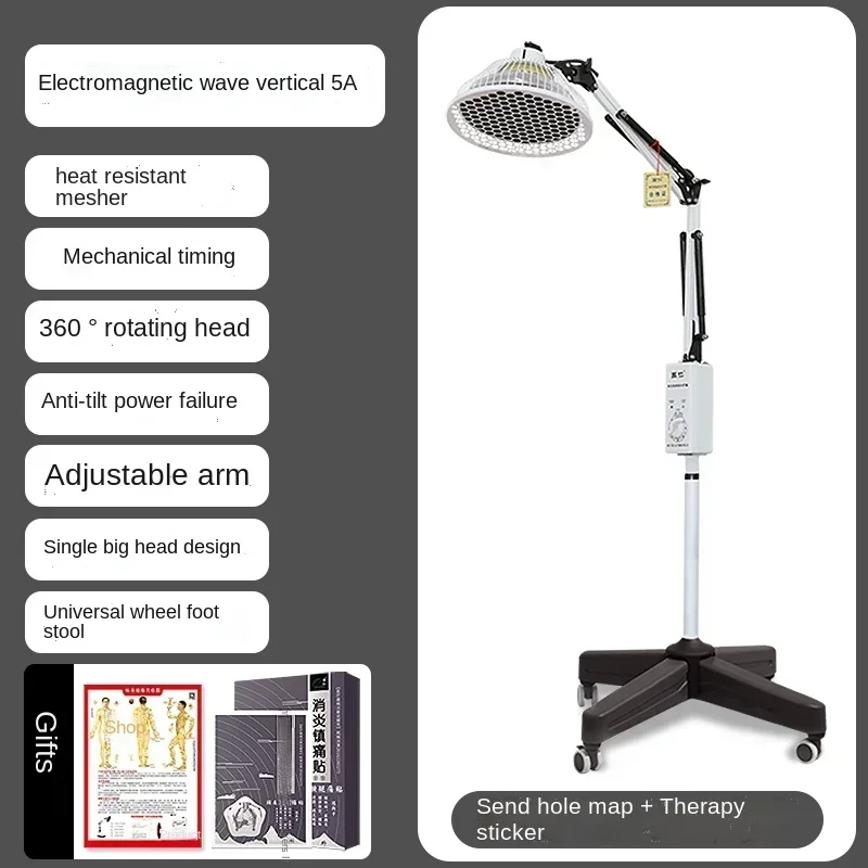 TDP Household Diathermy Far Infrared Physiotherapy Lamp Specific Electromagnetic Wave Medical Heating Lamp Therapeutic Instrumen