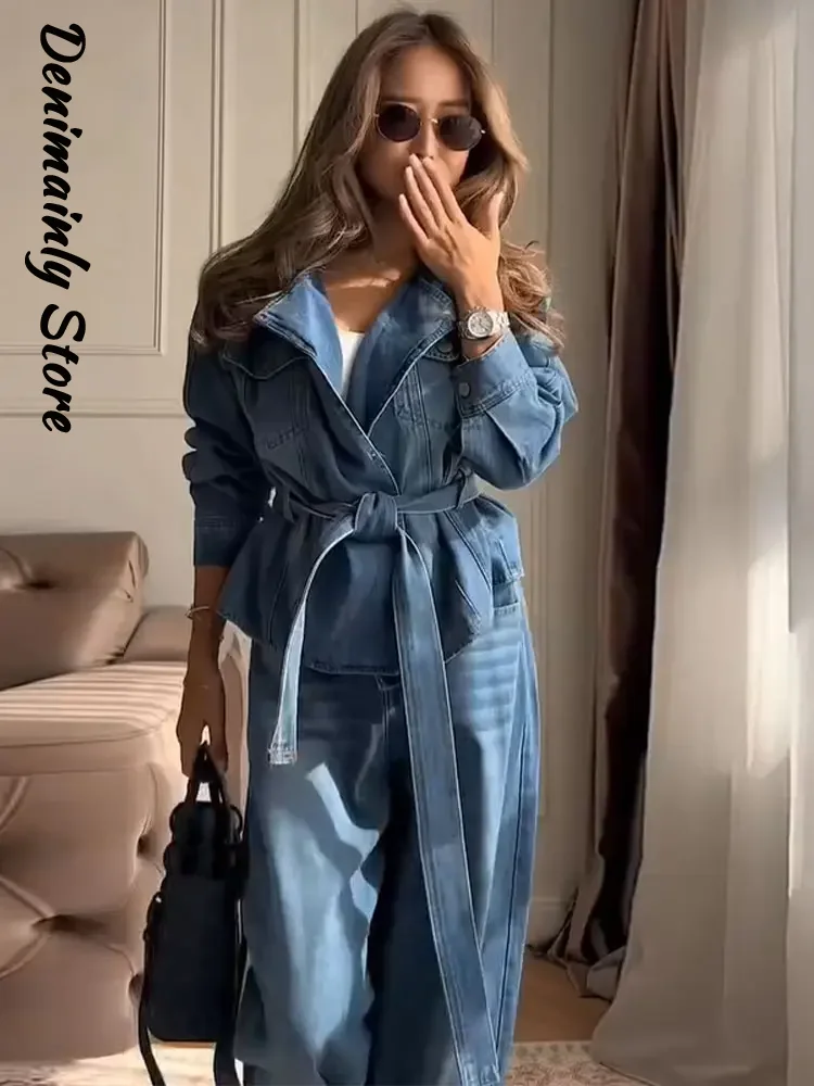 Women's Denim Belt Jacket Pant - đánh giá và giá Down Jacket Packable