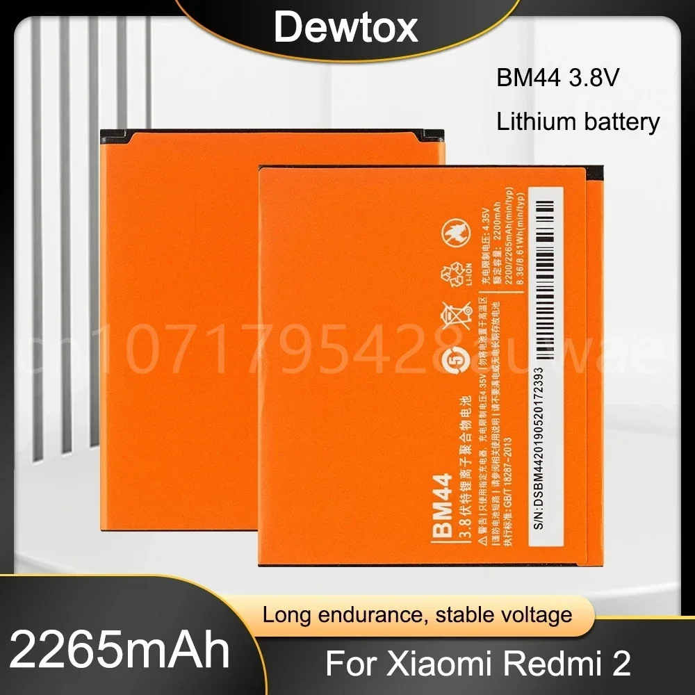 BM42 แบตเตอรี่ 3.8V 3100mAh Li-Polymer แบตเตอรี่ทดแทนสําหรับ Xiao Mi Mi Redmi หมายเหตุ 1 แท้