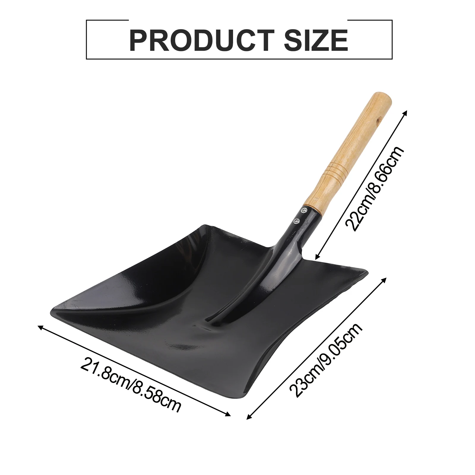 Efficient Dirt Removal Steel Dustpan Dustpan Package Content Product Name Steel Dustpan Fireplace Cleaning Tool Fireplace Tool