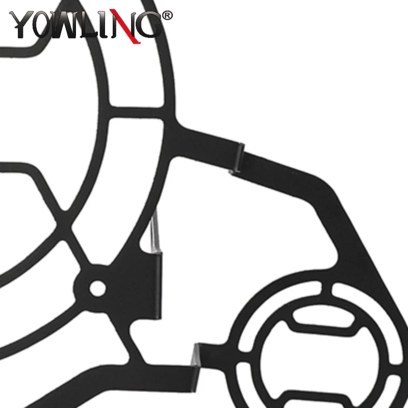 

2025-2026 Motorcycle Headlamp Front Light Headlight Grille Guard Set Protector For HUSQVARNA Norden 901 Norden901 2022-2023-2024