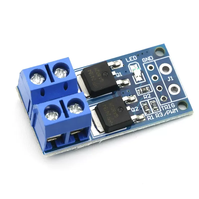 15A 400W MOS FET Trigger Switch Modulo di azionamento Pannello di controllo regolatore PWM per arduino