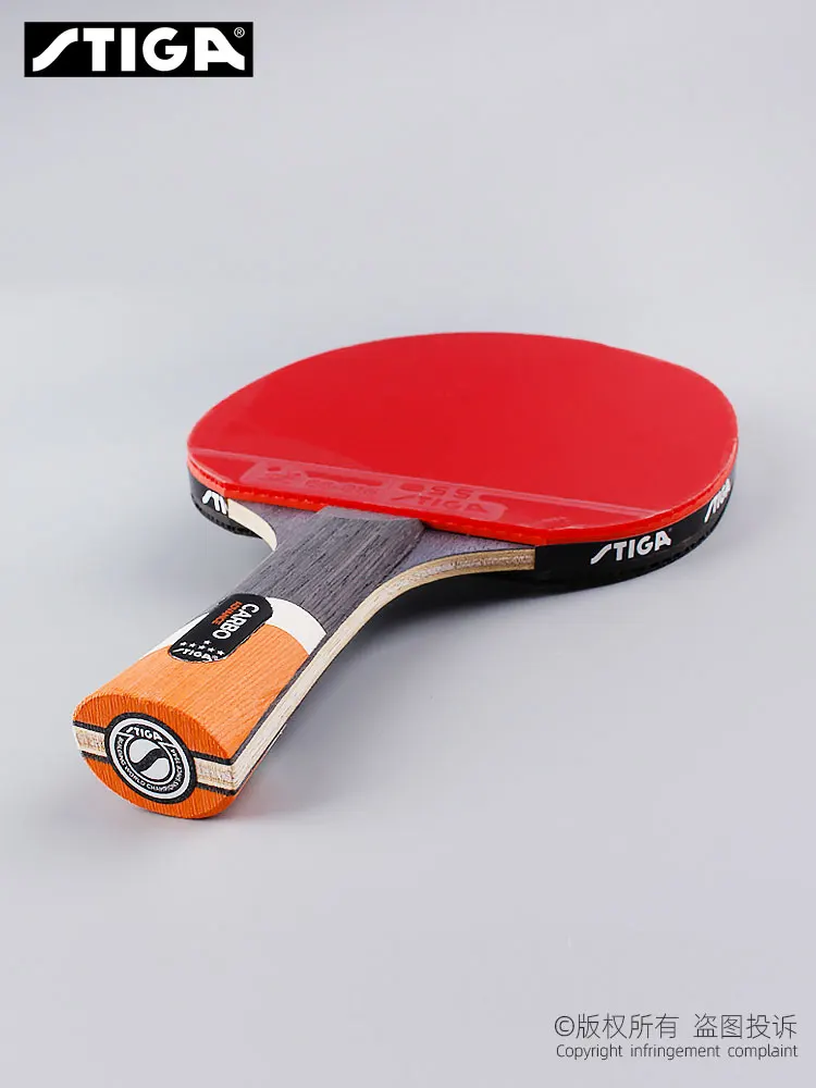 STIGA 6 Star Table Tennis Racket Pro Ping-pong Paddle Pimples In For Offensive Rackets Sport Stiga Racket WRB Blade