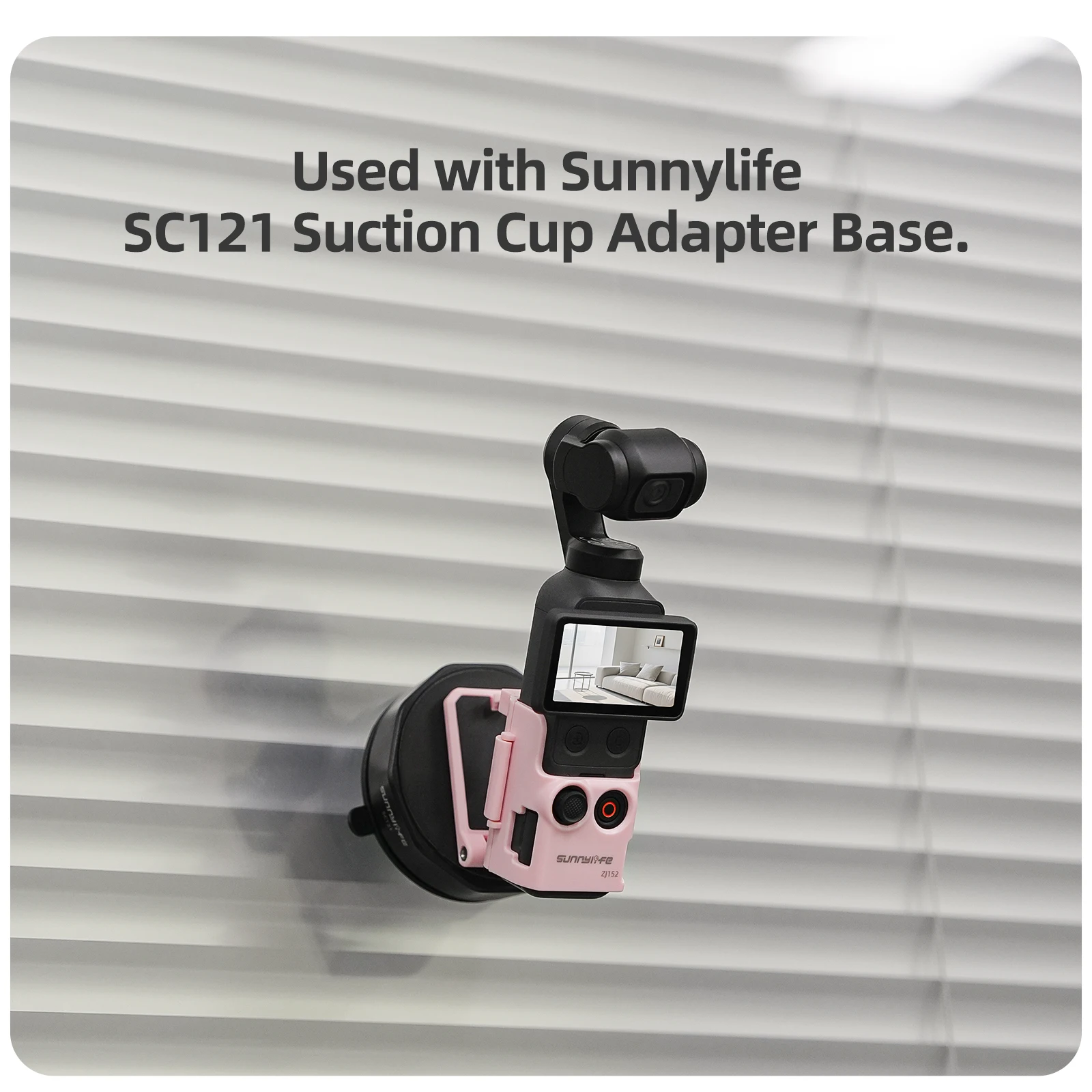 Magnetic Mount Stand for DJI Osmo Pocket 4,Pocket 4 Accessories Adapter Clamp Magnet Suction Case Holder,180° Adjustable Handle
