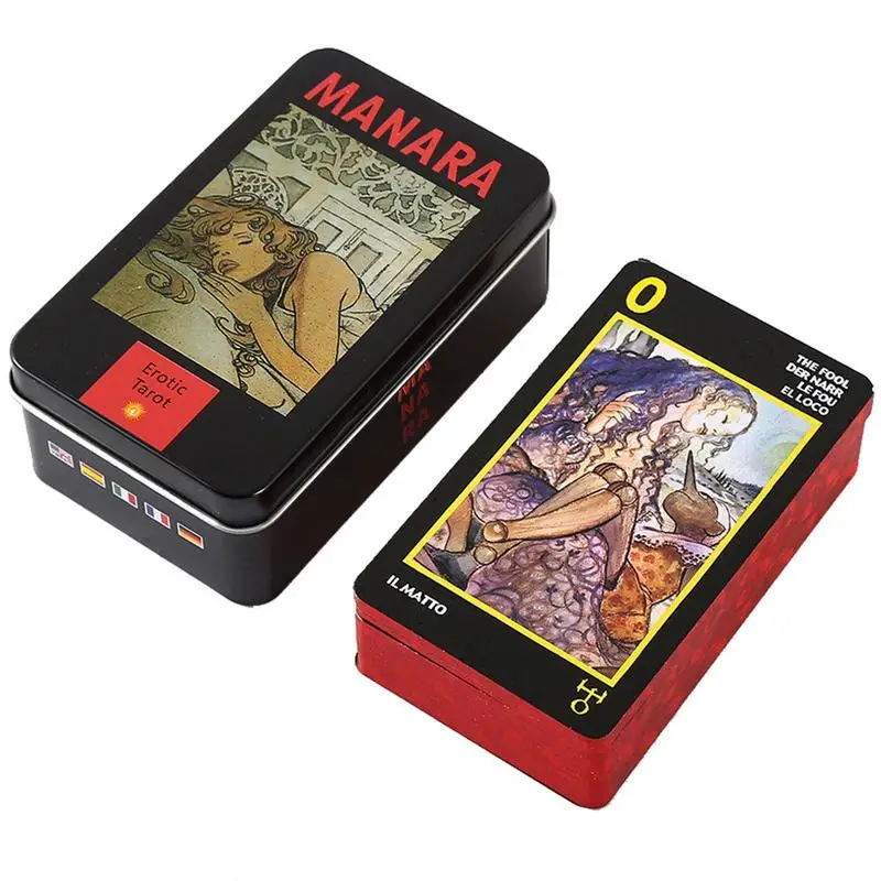 

Manara Erotic Tarot For Beginners Classic Traditional Tarot Deck For Fortune Telling Divination Board Game Cards Party Props