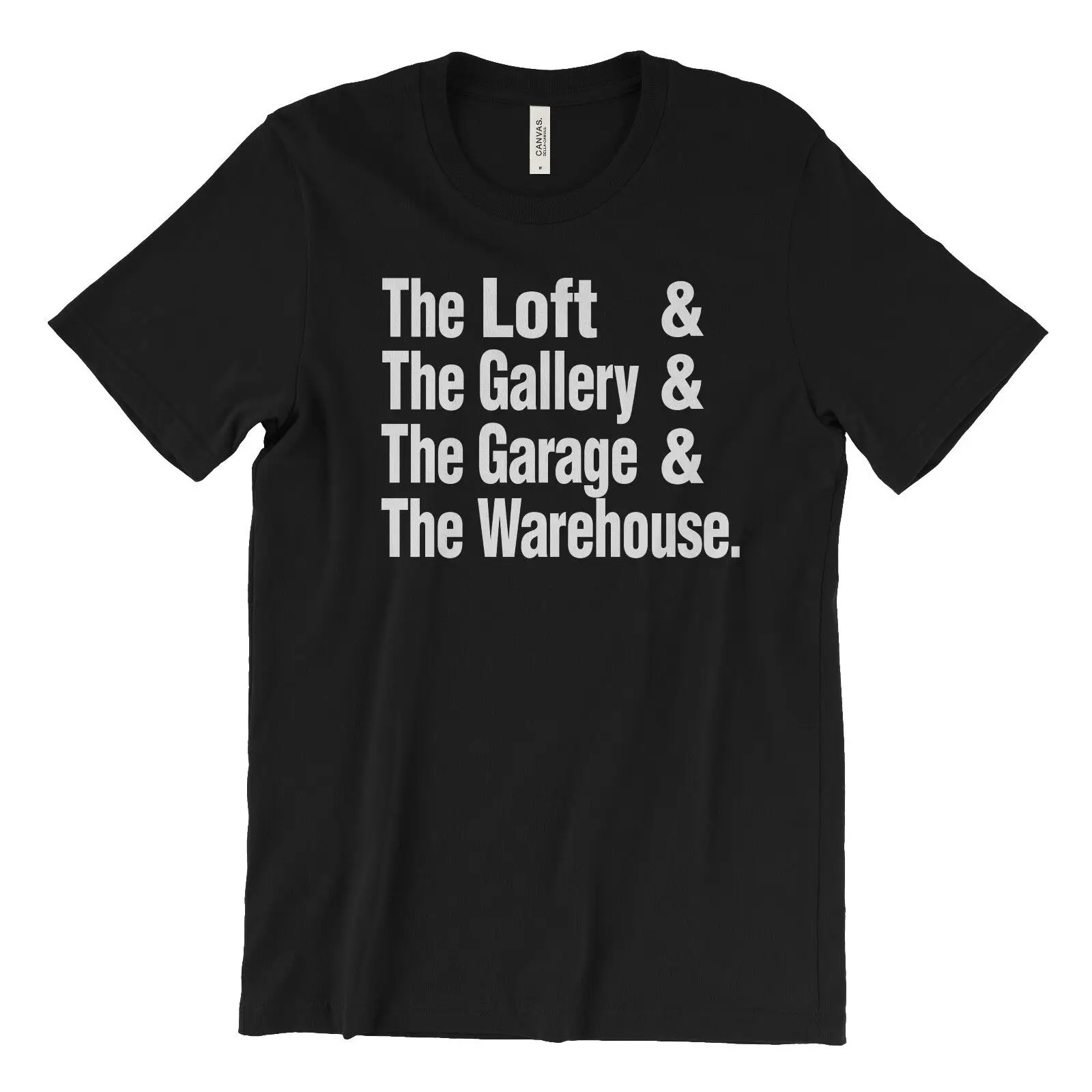 The Loft & Gallery & Paradise Garage & Warehouse Nightclub T-Shirt Larry Levan