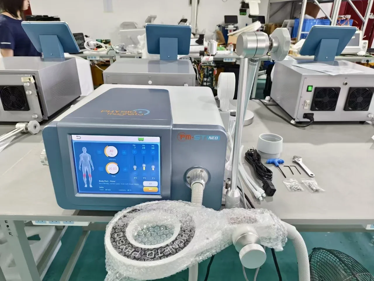 Emtt Physio Magneto Therapy Back Pain Massage SLyric Machine Physiotherapy Magnetherapy PEST Sports Injury Body Pain Relief