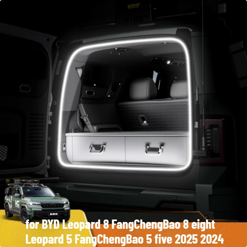 Trunk atmosphere light strip for BYD Leopard 8 Leopard 5 2025 2024 Interior Accessories