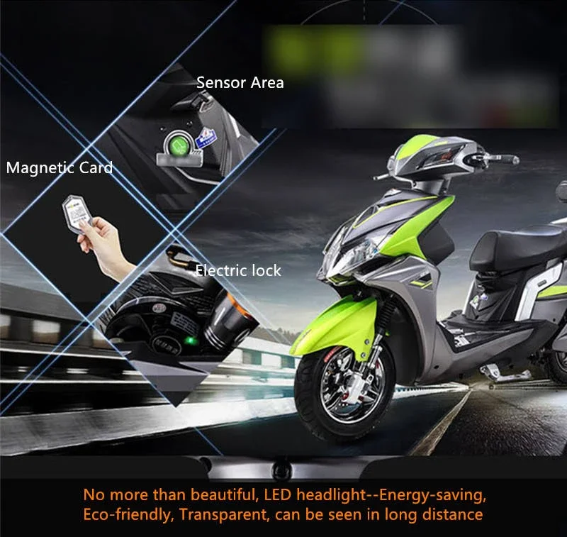 China High Speed Cheap Adult Electric Motorcycle 2000W for Sale