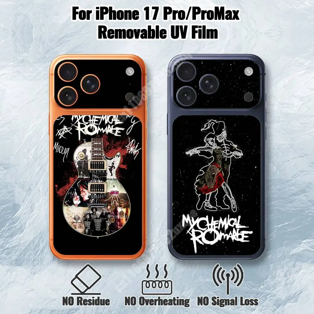 

Защитная УФ-пленка My Chemical Romance для iPhone 17 Pro/17 Pro Max (съемная)