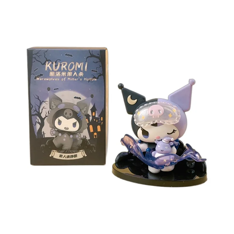 Kuromi Blind Box Werewolf kill Series Action Figure Dolls Anime Figures Surprise Bag Cute Model Fans Collection Toy view 6