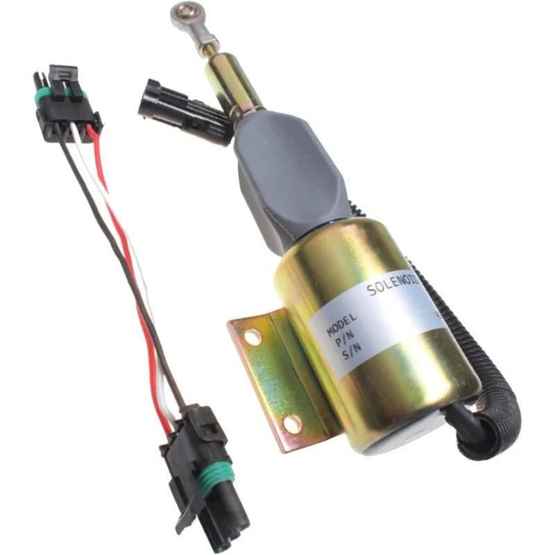 

Fuel Shutoff Solenoid 24V RE516083 for John Deere 120 160LC 200LC 230LC 230LCR 270LC 624H TC62H 624H LL 670C 670CH 672CH