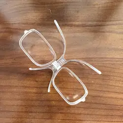 Skiing Goggles Frame Myopia Adapter Transparent Ski Goggles Insert Optical Adaptor for Snow Goggles Motorcycle Goggles Accessory