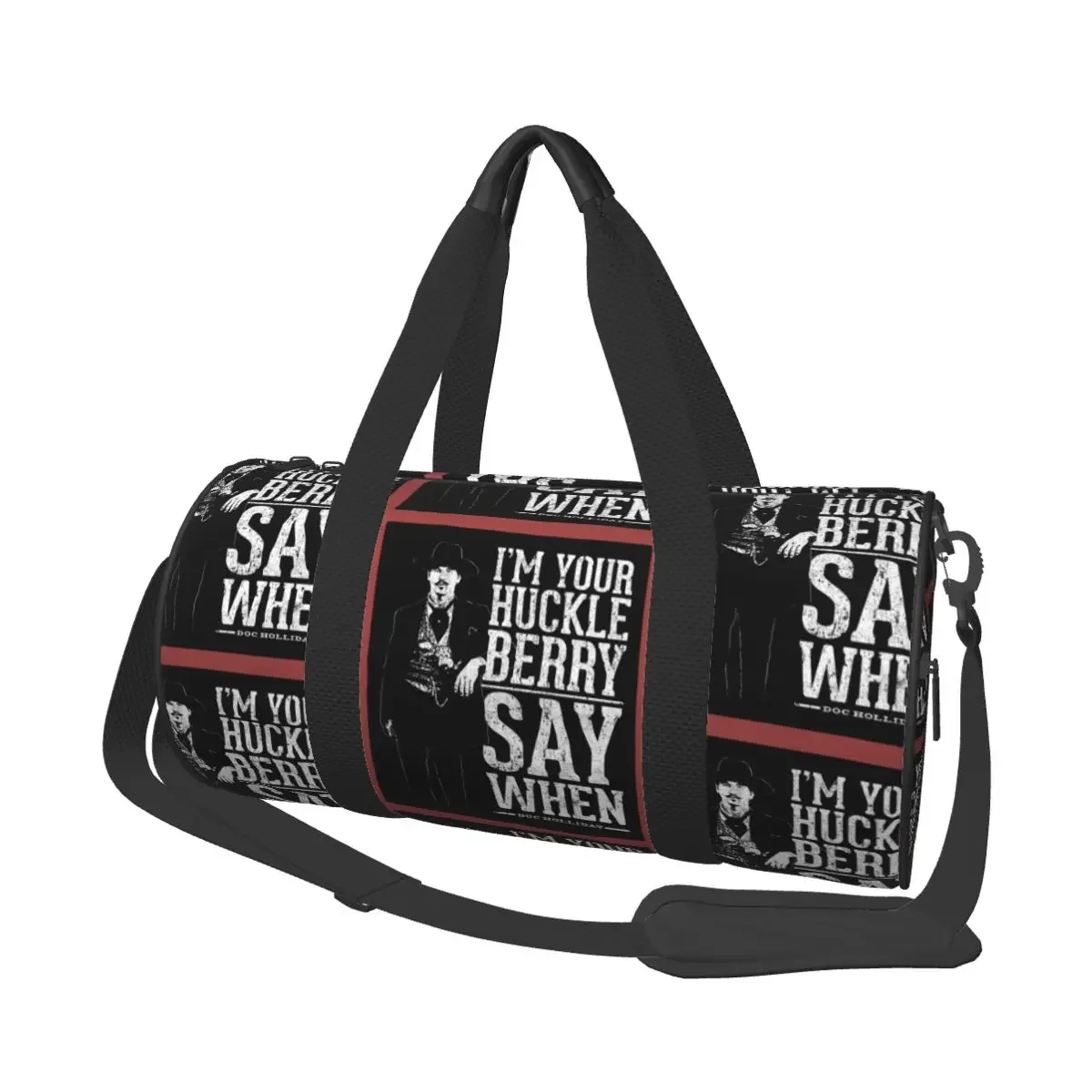 

Я твоя Гекльберри - Скажи, когда большая спортивная сумка Многофункциональная дорожная сумка Duffle Сумки Сумка для фитнеса