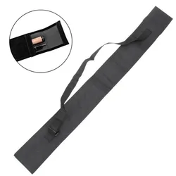 80/115CM Sport Rod Case 1/2 3/4 Durable Pool Cue Bag Storage Foldable Portable Shoulder Strap Billiard Stick Pouch Carrying Case