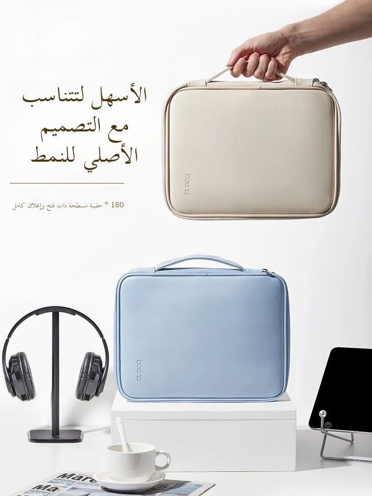   Borsa portaoggetti per tablet da pollici, custodia protettiva per tablet iPad, custodia da trasporto portatile