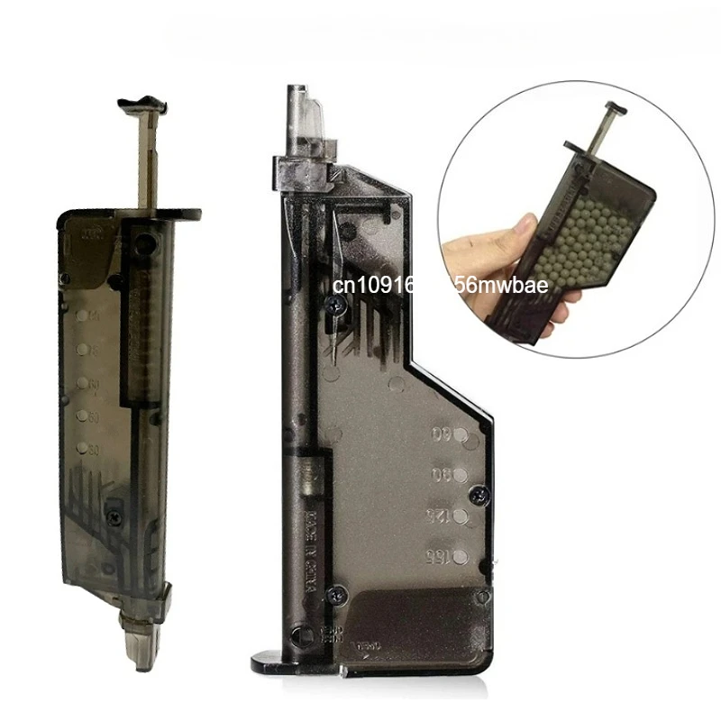 محمل سرعة BB من البلاستيك 220 100 جولة ألعاب الحرب القتالية التكتيكية BB محمل الألوان ملحقات الصيد في الهواء الطلق