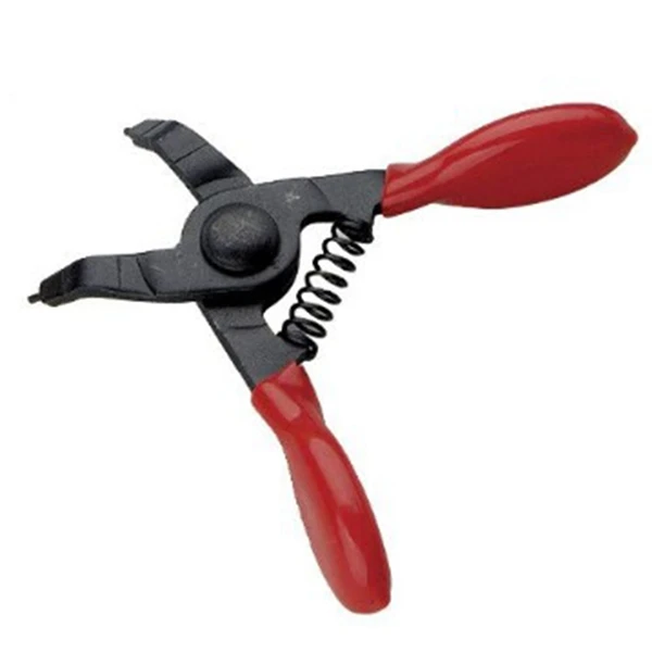 4 Pcs Mini Snap Ring Pliers, Circlip Retaining Clip Tool Set,Compact Snap Ring Pliers,With Spring Loaded Action And Non-Slip PVC