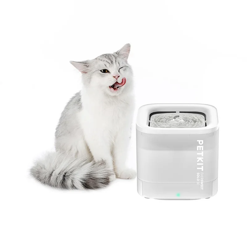 PETKIT EVERSWEET SOLO SE Smart LED Light Cat Water Fountain,Pet Water Fountain for Cats and Small Dogs with Filter