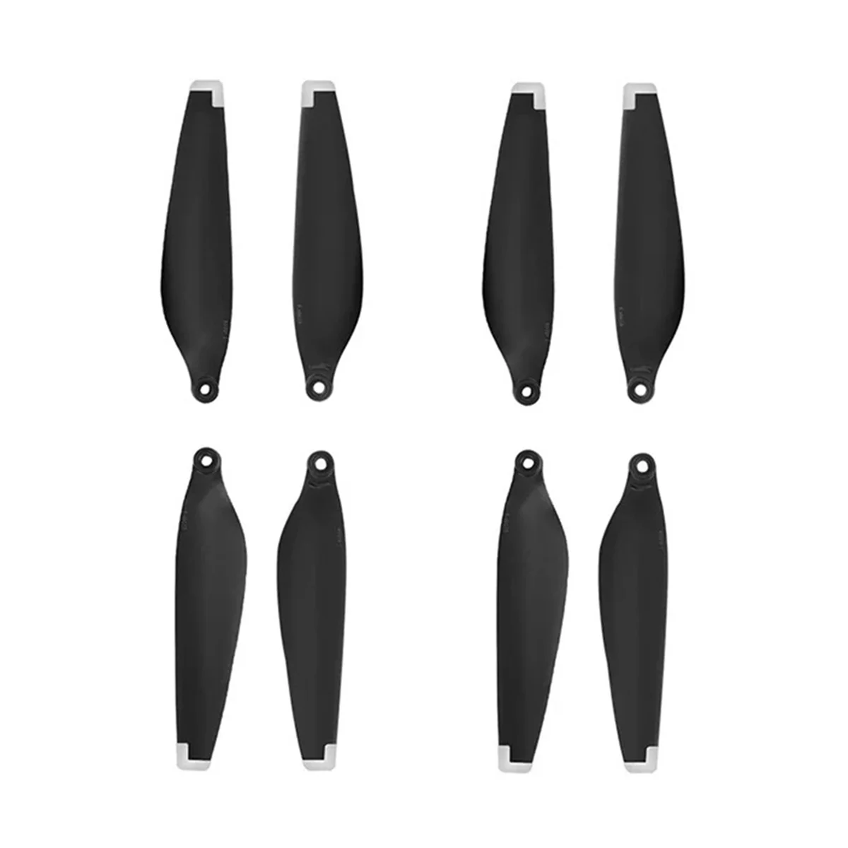 8Pcs Propeller Props Blade Replacement for DJI Mini 4 Pro Drone Light Weight Wing Fans Parts for Mini 4 Pro Silver