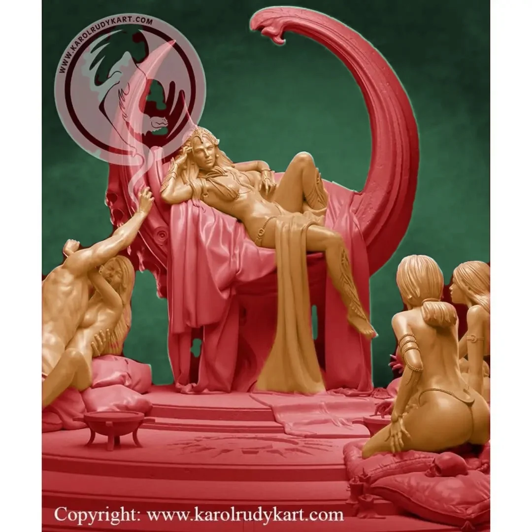 

1/24 Resin Model Figure GK， Unassembled and unpainted kit