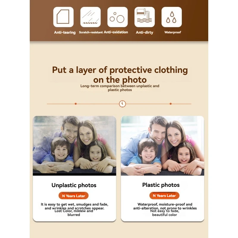 آلة تصفيح الصور مقاس A4 للاستخدام المكتبي والمنزلي، آلة رسم المستندات والخط البلاستيكي مقاس 7/8 بوصة
