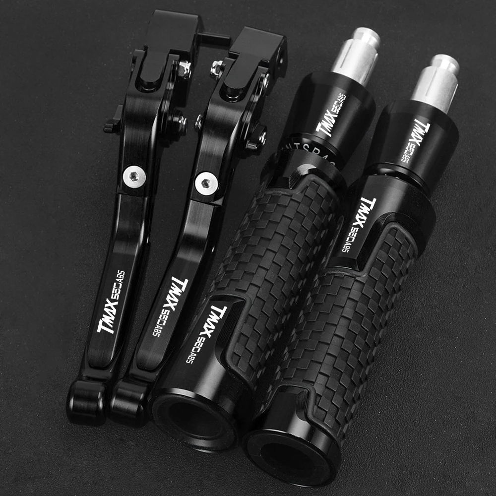 

2023 2024 Motorcycle Brake Clutch Levers Hand bar Handlebar grips ends For yamaha TMAX560 ABS TMAX 560 T-MAX 560 2020 2021 2022