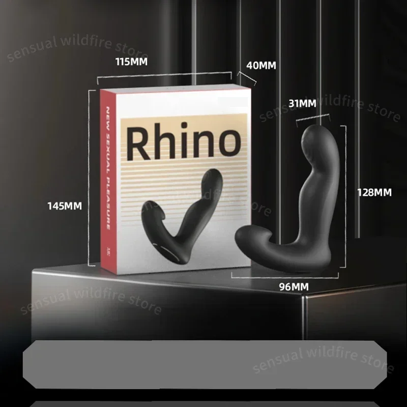 618202510 سرعة الاهتزاز و 360 درجة الدورية جهاز تدليك للبروستاتا للرجال App التحكم قابلة للشحن سيليكون بعقب الشرج Vibr #6