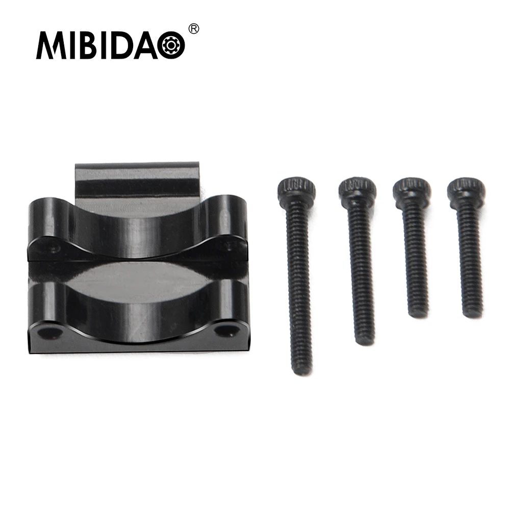 MIBIDAO Aluminum Rear Axle Truss Upper Link Mount for Axial SCX24 Deadbolt Chevrolet Wrangler Gladiator Bronco 1/24 RC Car Parts