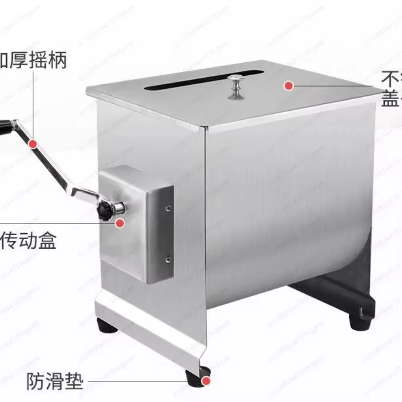 Stainless steel hand mixer, stuffing machine, cooking machine