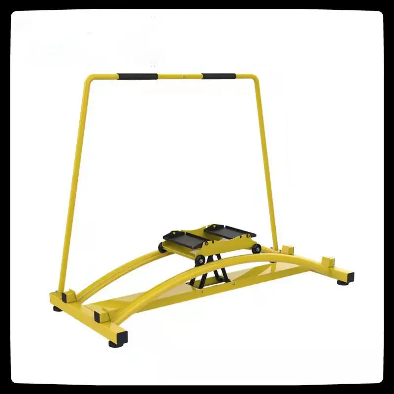 Macchina da sci domestica commerciale Simulatore di sci indoor Trainer Dual Track Aerobico