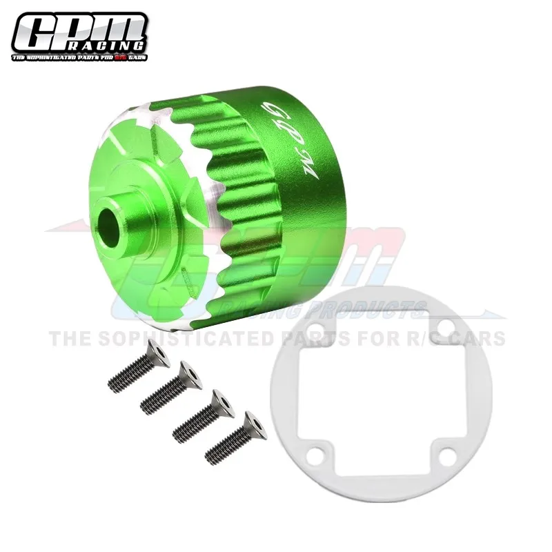 Gpm legierung vorne/mitte/hinten diff fall für losi 1:6 super baja rey rc