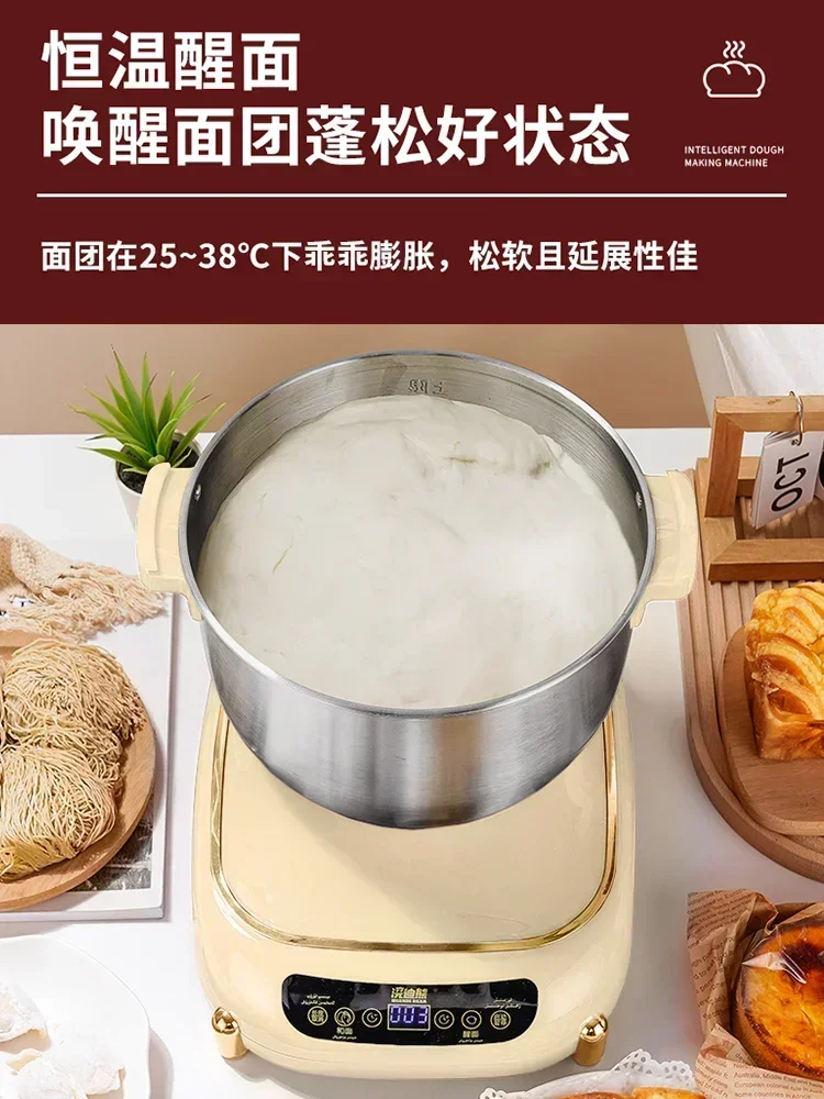 kitchen  large capacity Dough mixer new household fully automatic small electric dough mixer fermentation dough mixer