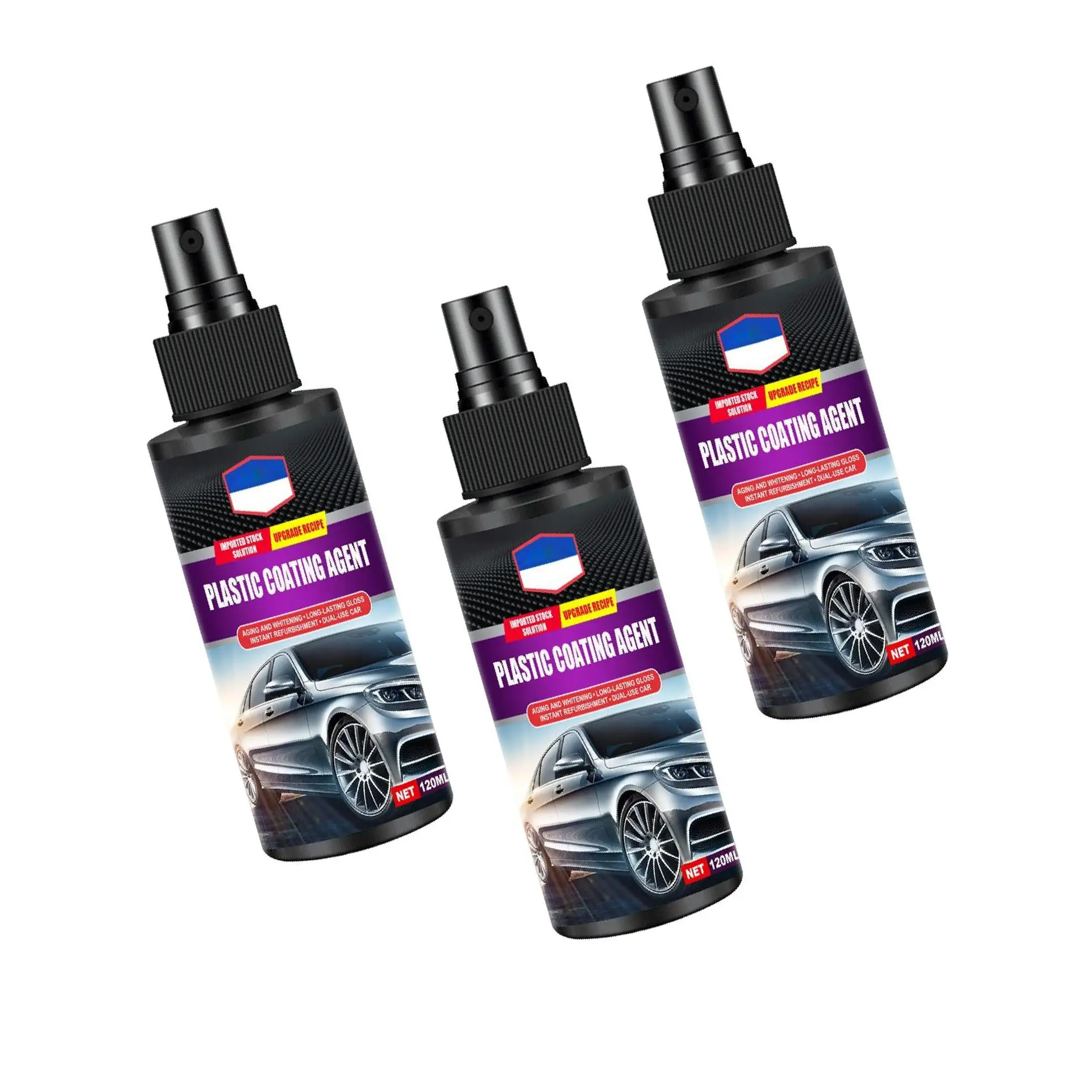 

Профессиональное средство для восстановления салона автомобиля, 3 шт.