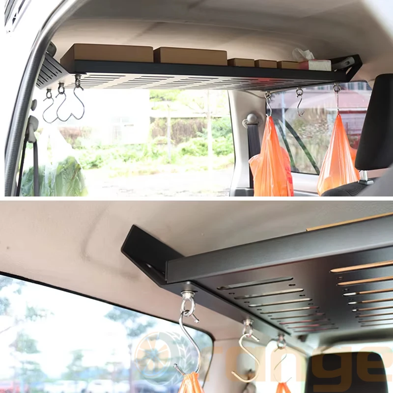 Rear Racks Car top Trunk Extension Rack Storage Bag Shelf For Suzuki Jimny 2019- 2025 JB64 JB74W Interior Accessories - Image 5