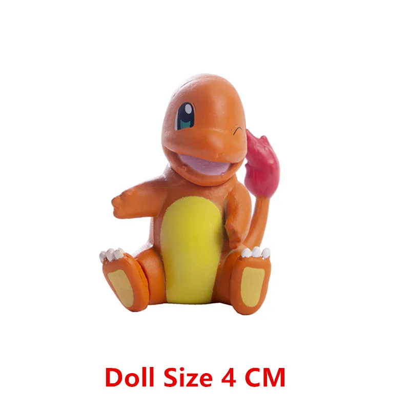 Pokemon Anime-Figur Pikachu Eevee Charizard Mewtwo Cartoon-Figuren-Sammlung Modell Taschenmonster Actionfiguren Geburtstagsgeschenk – Detail 12