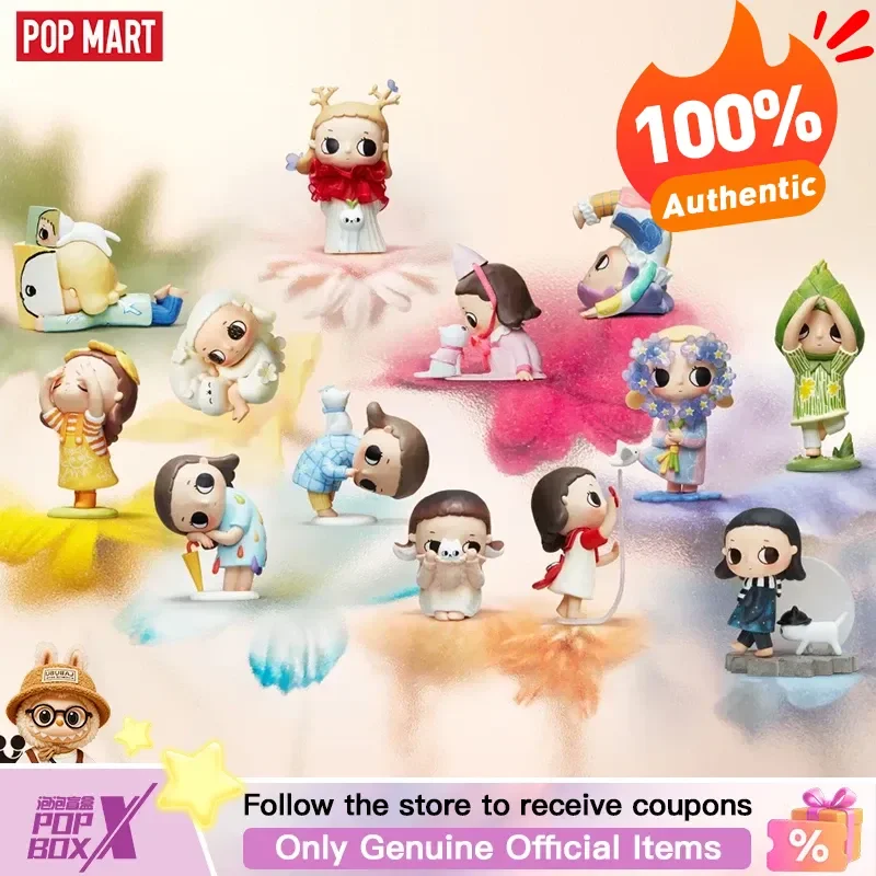 

New Authentic Popmart Nyota I Am The Seasons Series Blind Box Toys Cute Action Figures Mystery Box Collectible Model Toy Gift