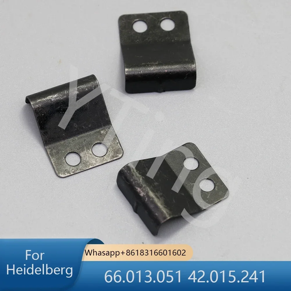 

10 шт. 50 шт. зажимов для бумаги GTO 66.013.051 для Heidelberg GTO Gripper 42.015.241, пружинный фиксатор, направляющий ремень 46 52