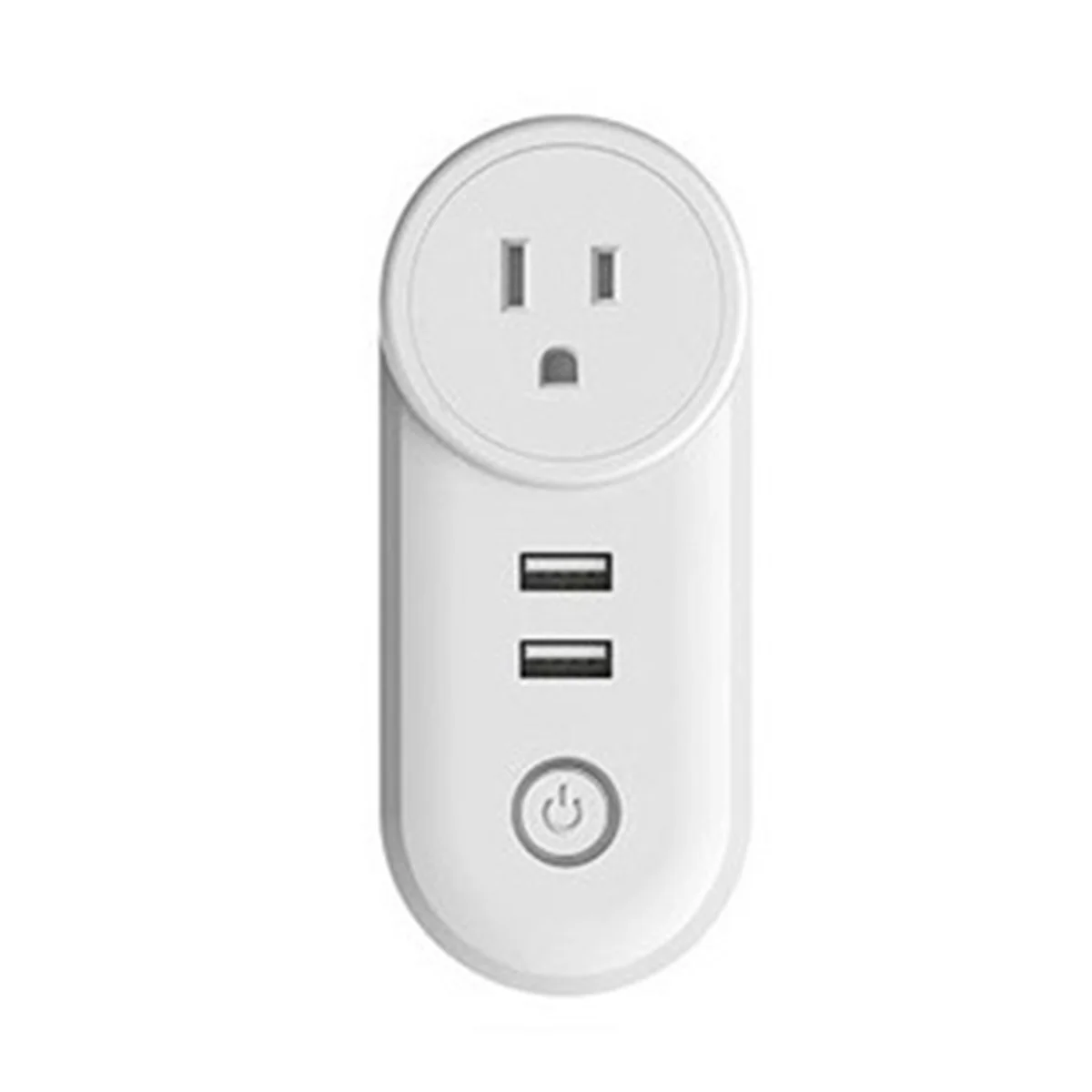 Matter WiFi Smart Power Plug USB Socket Compatible with for Homekit Alexa Google Home Smartthings US Plug