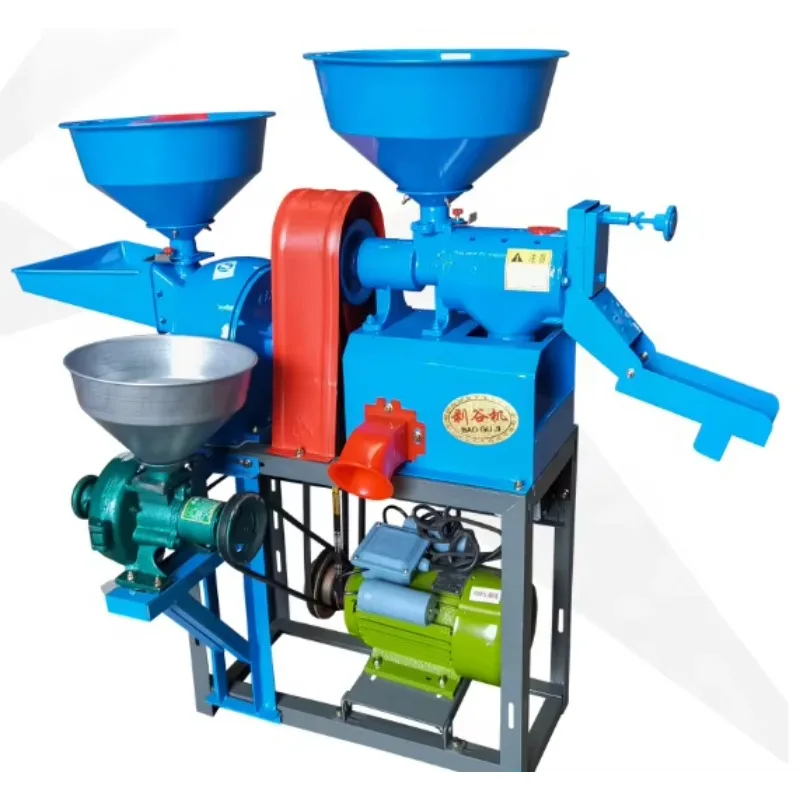 

[Best-selling] Rice Mill Huller Husker Machine 3 Combination Rice Milling And Corn Grinding And Wet Pulverizer Machine Hot Sales
