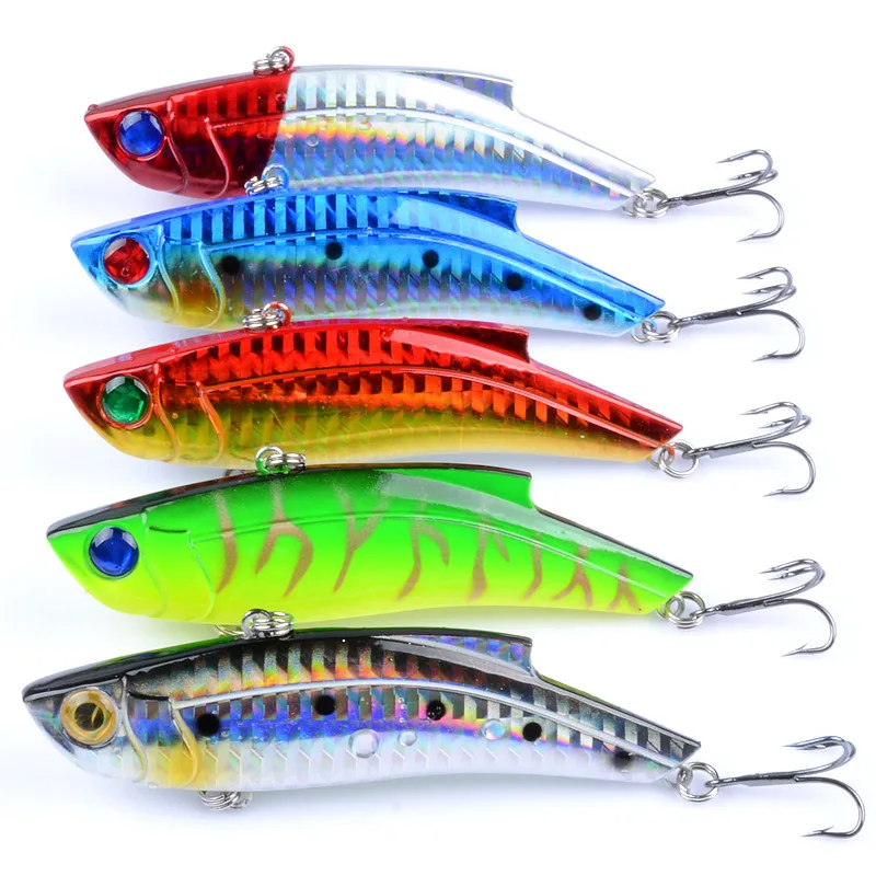 90mm 26.5g Vibration Fishing Lures Sinking Crankbaits Ratlin Saltwater Artificial Hard Bait Pesca Isca Wobblers for Pike VIB