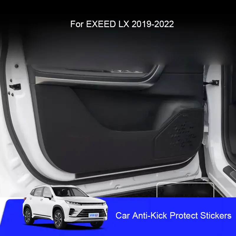 

Автомобильная задняя стойка для двери, противоударная защитная накладка для EXEED LX 2019-2022, автомобильный багажник, устойчивый к грязи, царапинам, внутренний аксессуар