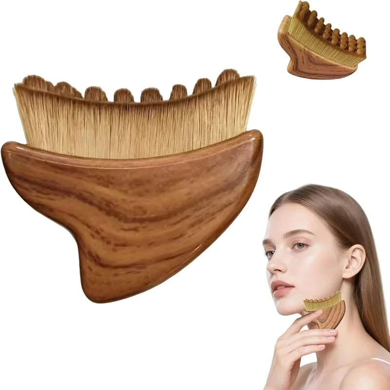 Lymphatic Contour Face Brush Ergonomically Designed To Fit Sculpting Drainage Massager for Face The Skin Precisely