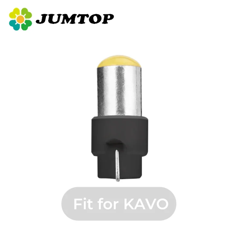 

JUMTOP 5PCS Dental LED Bulb Ultra-High Brightness Fit for KAVO Fiber Optic High Speed Handpiece Quick Coupler Connector