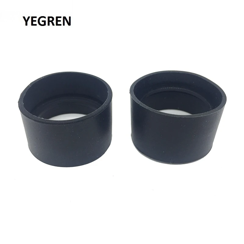 One Pair Black Rubber Eye Cups Eye Guards Caps for 29-30 mm Microscope Eyepiece Binoculars Telescope Inner Diameter 30 mm Parts