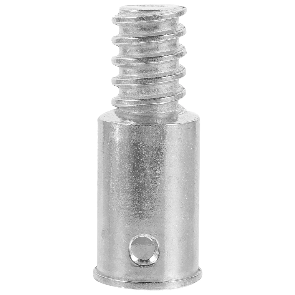 

Aluminum Alloy Threaded Headgear 25mm Diameter Broom Handle End Replacement Extension Pole Adapter For Iron Wood Rods Durable