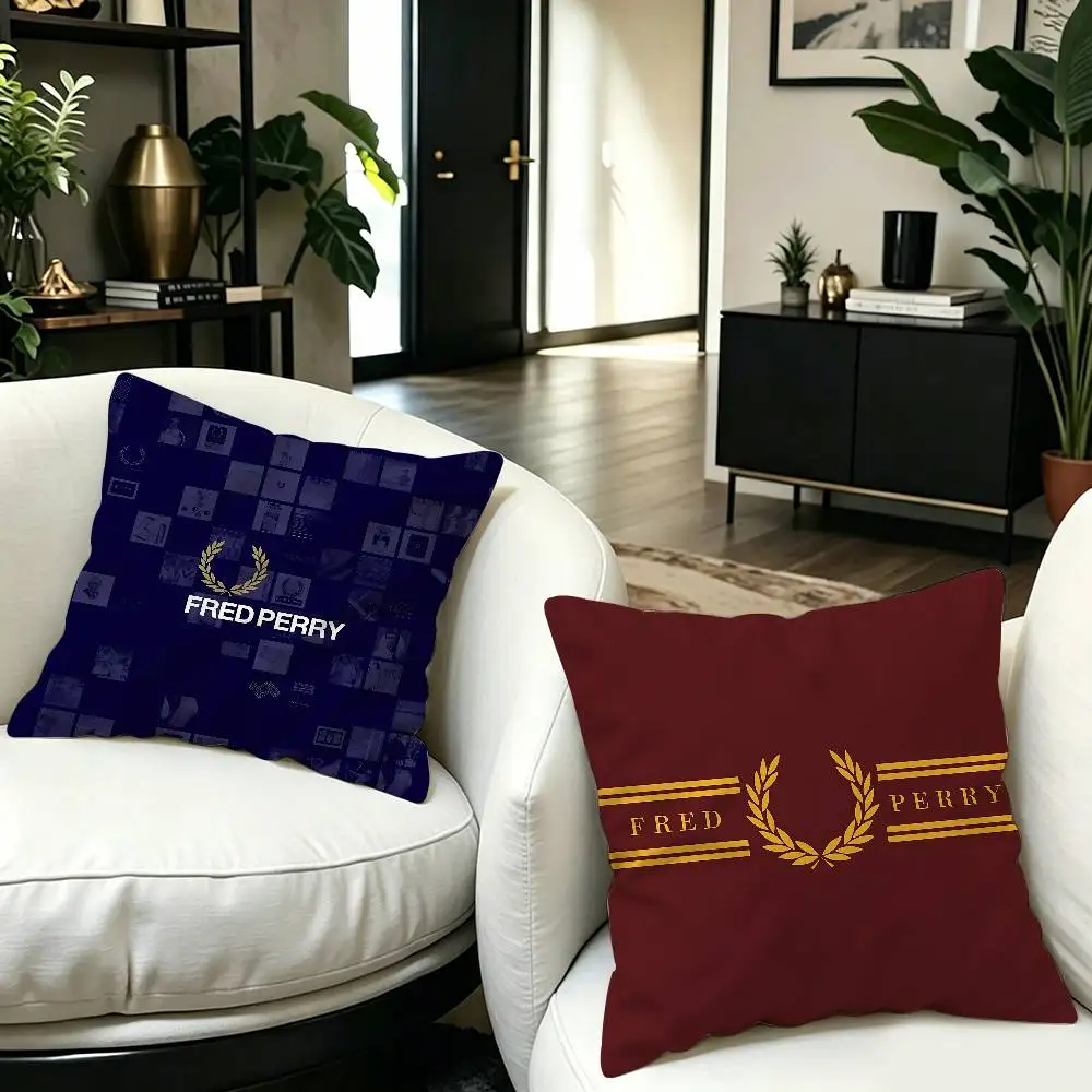 F-FRED P-PERRY Pillow Cover Design cushion Cover decor Holiday Decorati