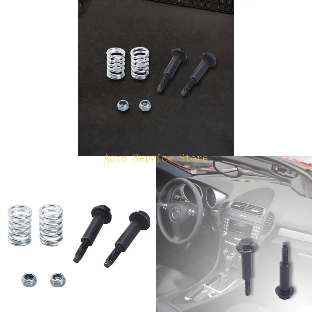 

462A Complete Exhaust Manifold Bolt & Nut Set Exhaust Studs & Spring for Walker 35129