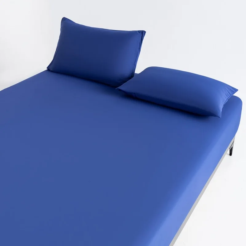 2026 New Spandex Cool-Feel Three-Piece Set of Bed  Sheet and Pillowcase High-End Luxury with Refreshing Breathability